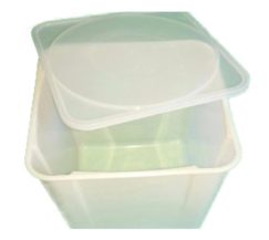 BALDE QUADRADO SORVETE DE 10LTS