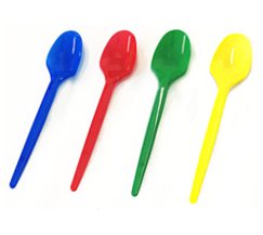 COLHER SOFESTA COLORIDA 1000UN.