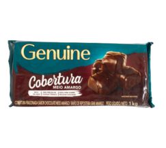GENUINE COBERTURA MEIO AMARGO – 1KG