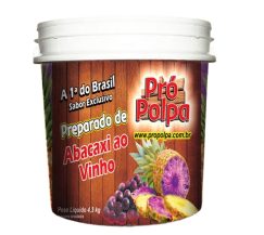 PROPOLPA POLPA ABACAXI AO VINHO BALDE 4,3KG