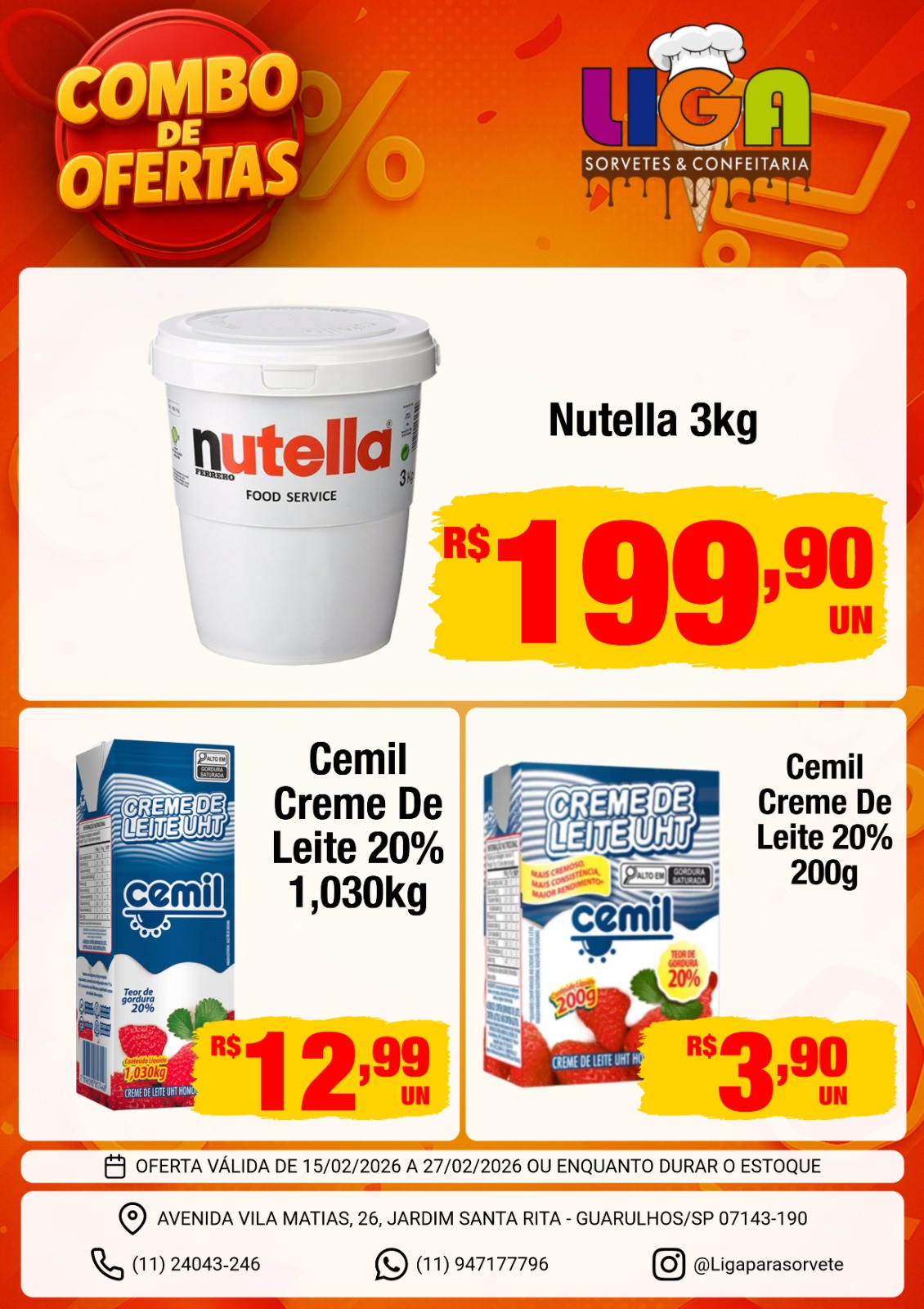 Liga para Sorvetes|Home