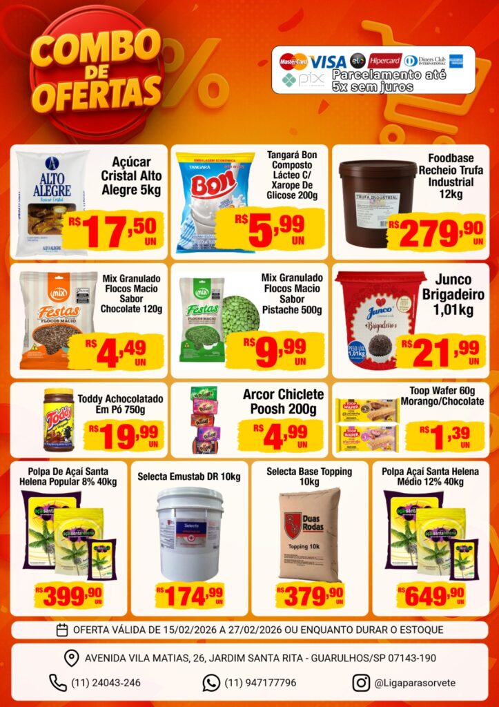 Liga para Sorvetes|Home