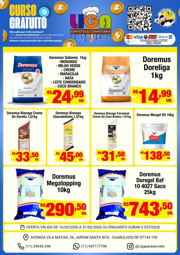 Liga para Sorvetes|Home