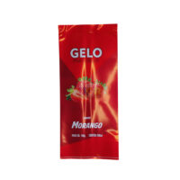 RIACHO SAQUINHO GELO SABORIZADO MORANGO 190GR