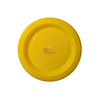 PRATO 15 AMARELO RASO C/10UN