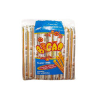 BICAO CANUDO SUPER MILK PRETO C/100UN