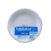 TOTALPLAST PRATO ISOPOR 26CM C/20UN