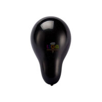 REGINA BALAO LATEX PRETO N°7 PERA C/50UN