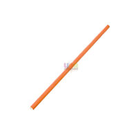 CANUDO PAPEL LISO LARANJA C/12UN