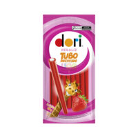 DORI REGALIZ TUBO RECHEADO MORANGO 70G