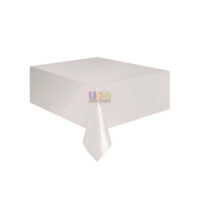 SILVER FESTA TOALHA DE MESA HAPPY LINE BRANCO 137X177CM