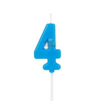 SILVER FESTA VELA PICK AZUL NUMERO 4