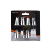 SILVER FESTA KIT CONFEITARIA BICOS DIVERSOS + ADAPTADOR FT417