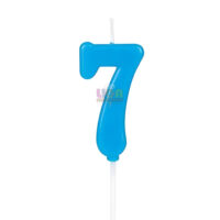 SILVER FESTA VELA PICK AZUL NUMERO 7