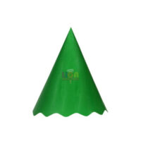SILVER FESTA CHAPEU PAPEL LISO VERDE C/8UN