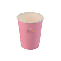 SILVER FESTA COPO PAPEL LISO ROSA BEBE 270ML C/10UN
