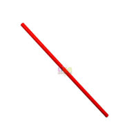 CANUDO PAPEL LISO VERMELHO C/12UN