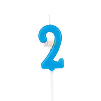 SILVER FESTA VELA PICK AZUL NUMERO 2