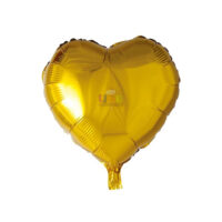 SILVER FESTA BALAO METALIZADO CORACAOC/ CANUDO DOURADO 18