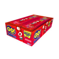 GO JELLY BALA TUBILHO MINI MORANGO ACIDO CX C/12UN 15G