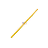 CANUDO PAPEL LISO AMARELO C/12UN