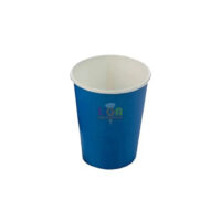 SILVER FESTA COPO PAPEL LISO AZUL 270ML C/10UN