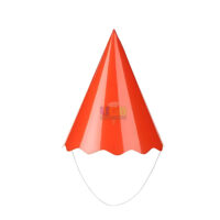 SILVER FESTA CHAPEU PAPEL LISO VERMELHO C/8UN