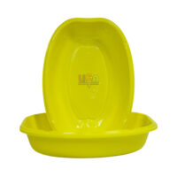 TRIKTRIK CUMBUCA OVAL AMARELA C/10UN