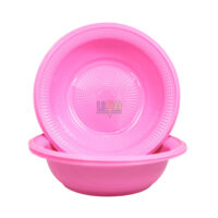 TRIKTRIK PRATO FUNDO 12CM ROSA C/10UN