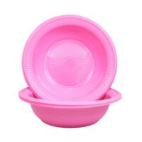 TRIKTRIK PRATO FUNDO 15CM PINK C/10UN